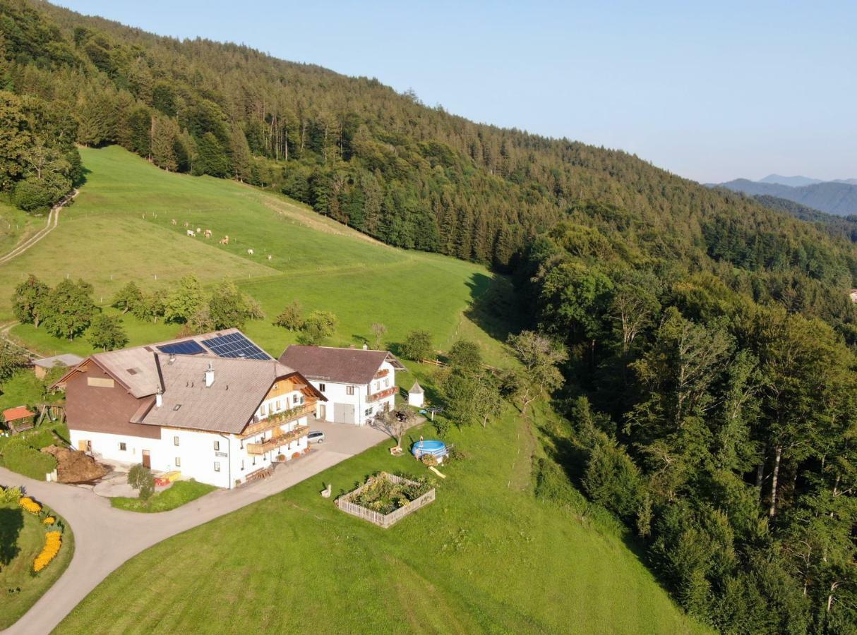 Ferienwohnung Panoramahof Manzberg Mondsee Exterior foto